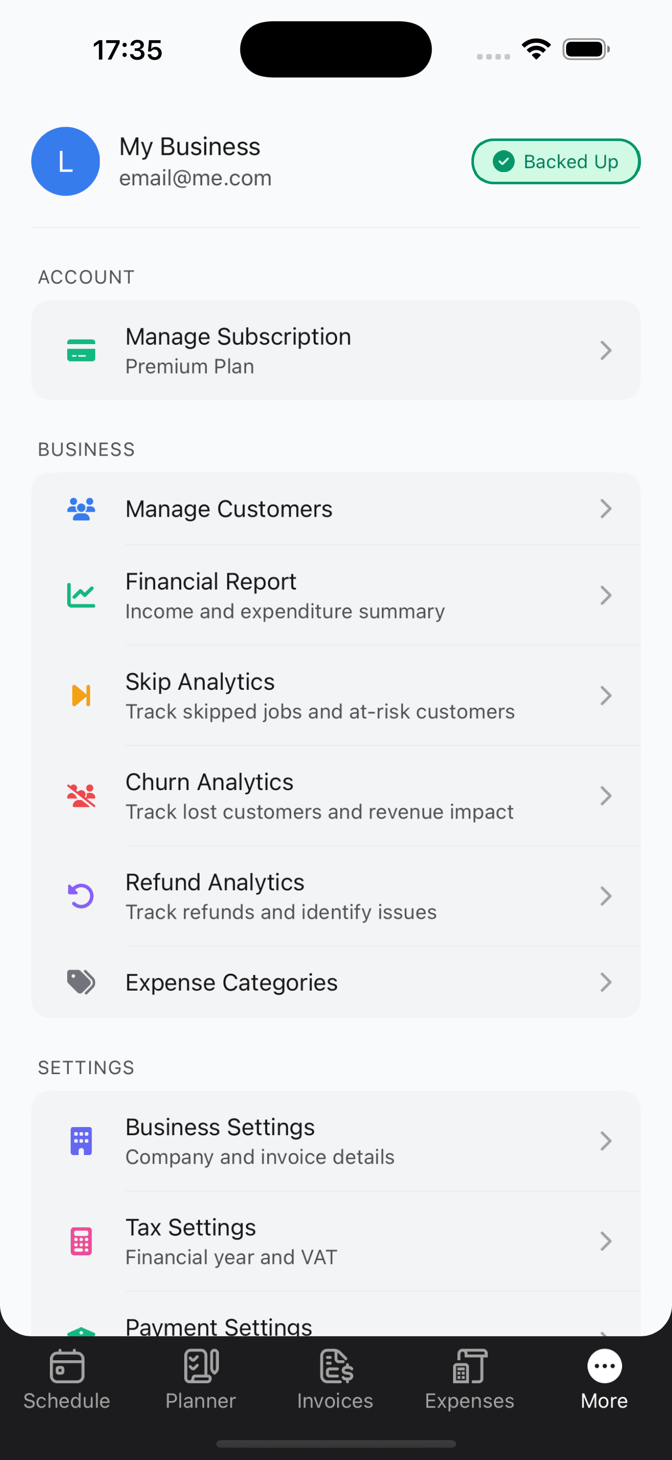 Split screen showing same customer data on iPhone and iPad, both synced and showing identical information